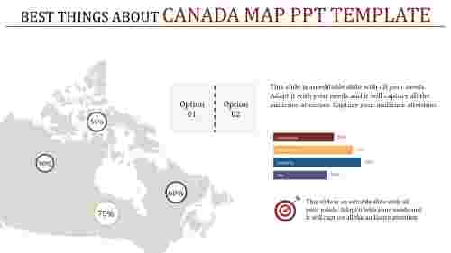 canada map ppt template-Best Things About Canada Map Ppt Template